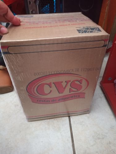 Customer photo review of Cesta Básica Econômica Júnior