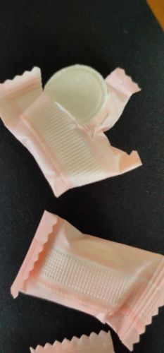 Customer photo review of Compressed Towel