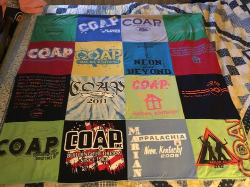 Customer photo review of Classic T-Shirt Blanket