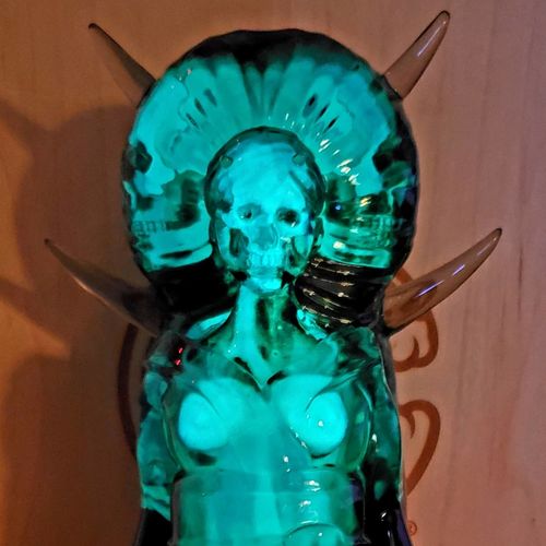 Customer photo review of Death Shadow Oni-Tayū (太夫) Resin Sculpture by Tokyo Jesus x Clutter - IamRetro Exclusive
