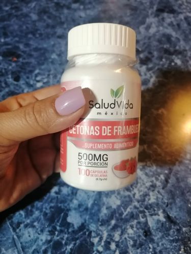 Customer photo review of Cetonas de Frambuesa 500mg