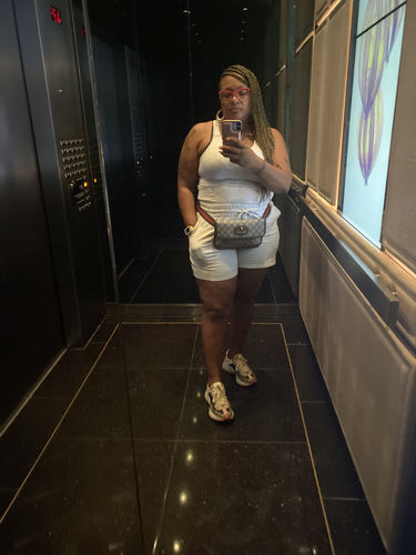 Customer photo review of Kayla Short Set (Bone)