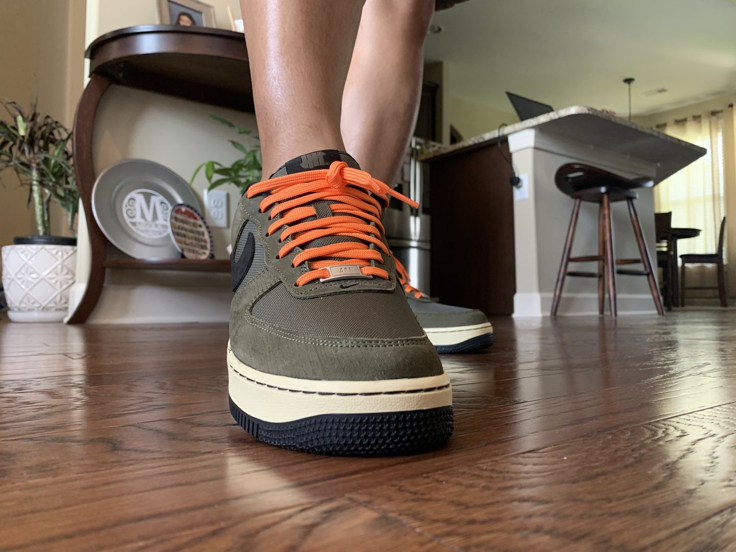 Customer photo review of Flat Standard Shoe Laces - Solids