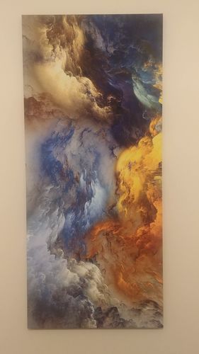 Customer photo review of 'Faith' Framed Canvas