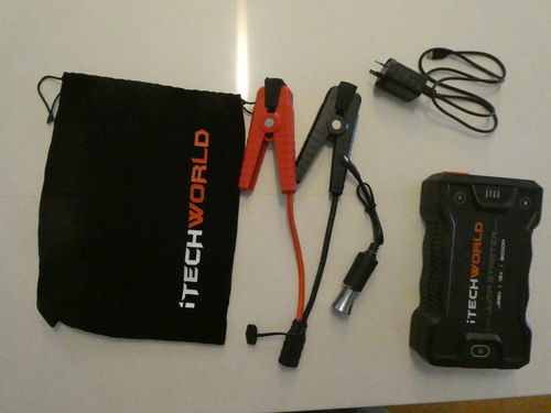 Customer photo review of JS80 Portable Jump Starter Backup Power Bank 3000 amp