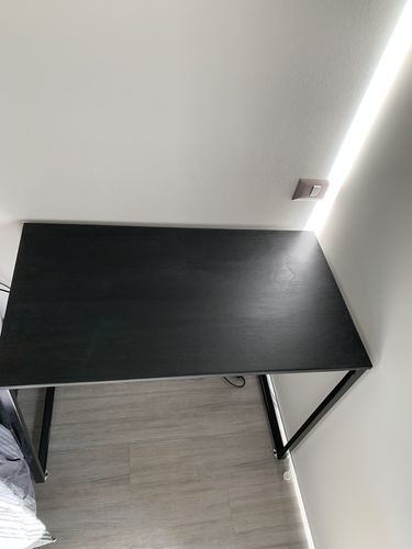Customer photo review of Escritorio 90 x 50 BLACK
