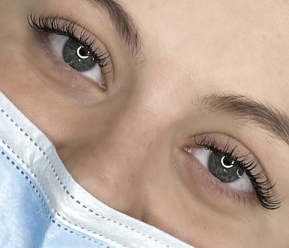 Customer photo review of Classic Eyelash Extension 0.15mm