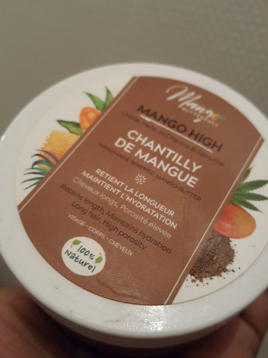 Customer photo review of Chantilly de Mangue HIGH