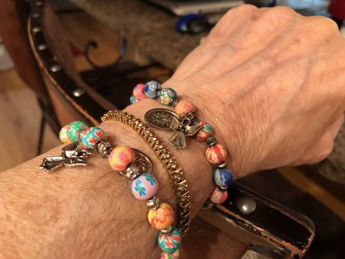 Customer photo review of FREE Miraculous/Guardian Angel Bracelet