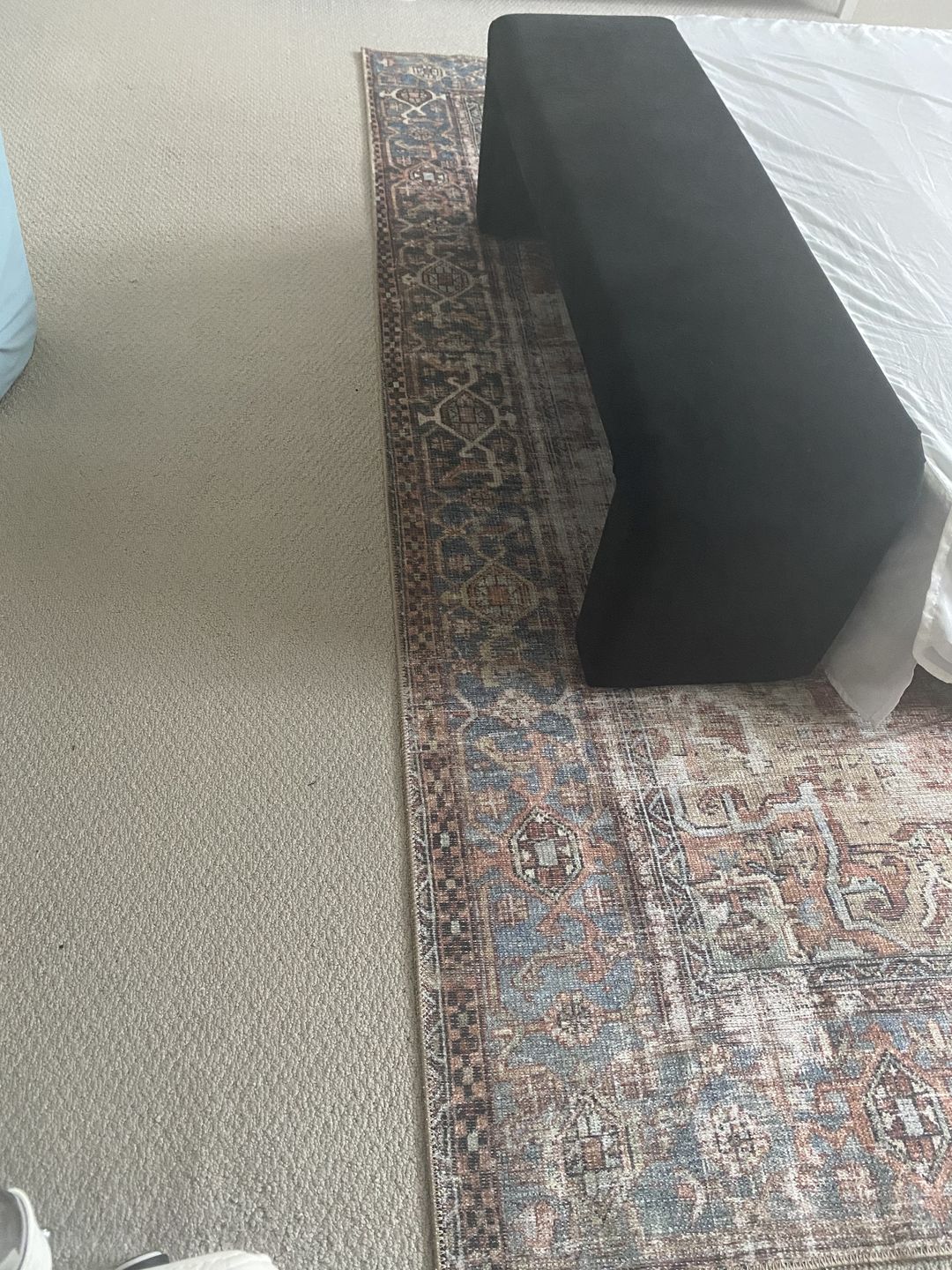 Customer photo review of Sophia Heritage Rust Rug
