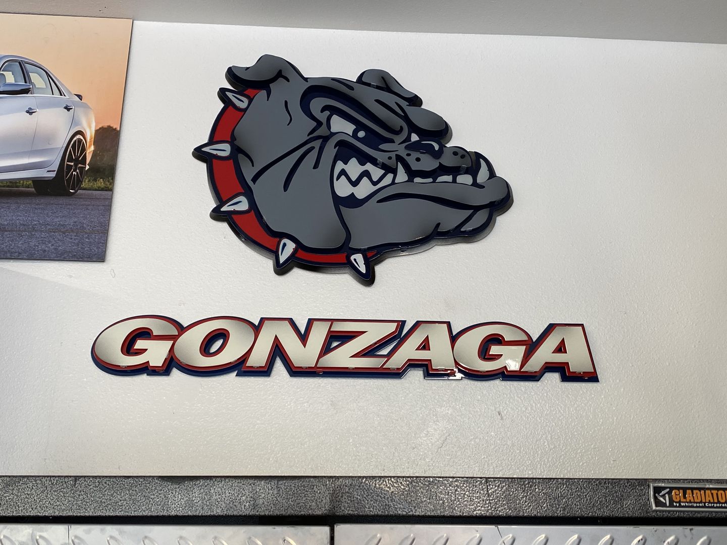 Customer photo review of Gonzaga University Classic 3D Vintage Metal Art