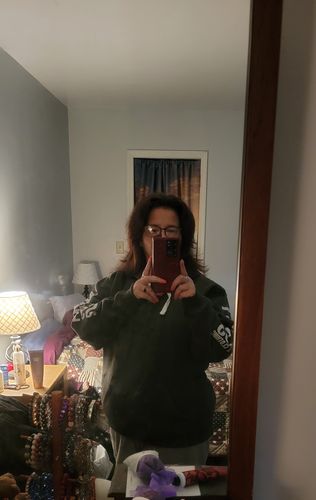 Customer photo review of North Lace Hoodie