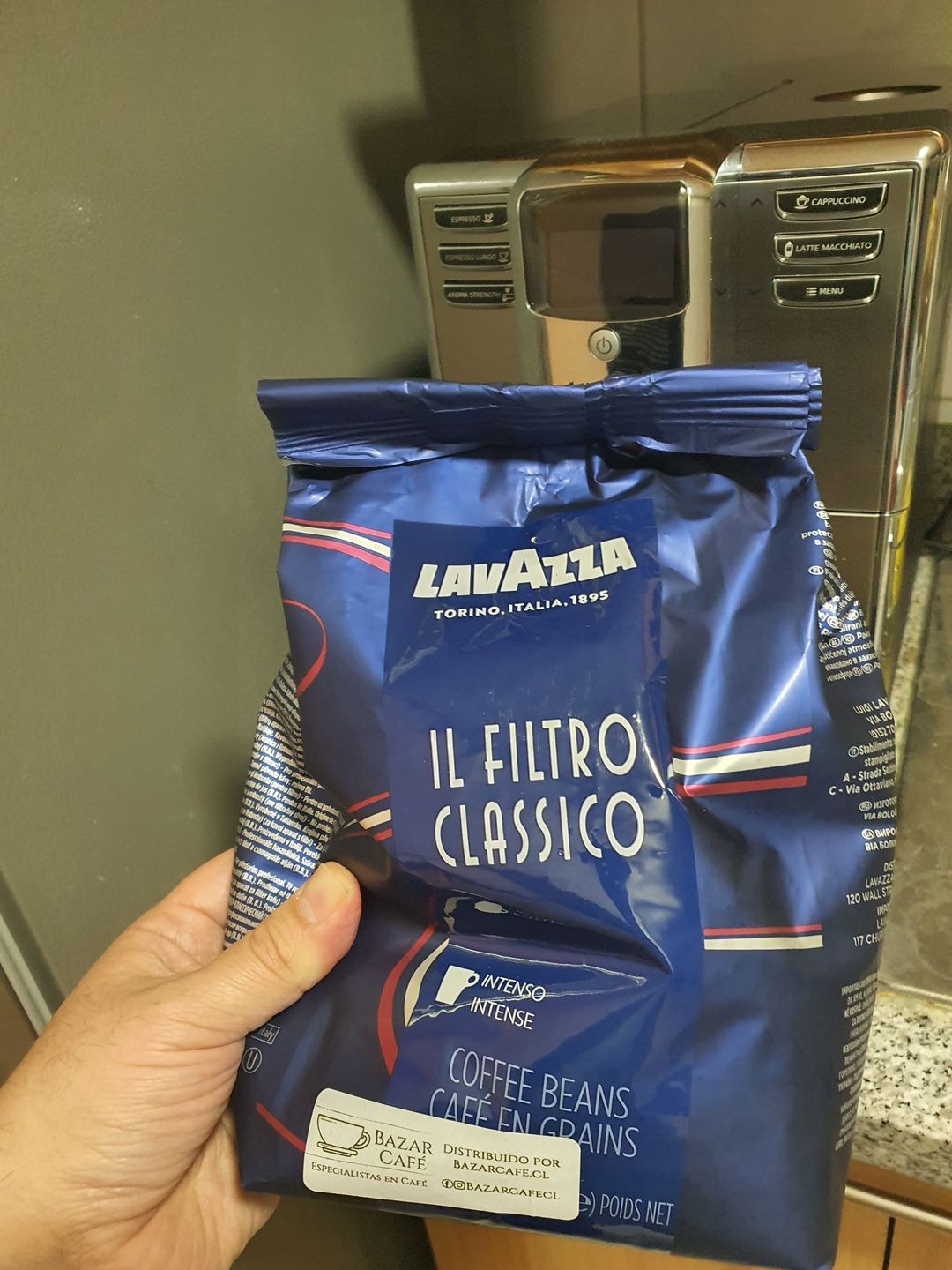 Customer photo review of Lavazza Il Filtro Classico 1 kg Grano Entero