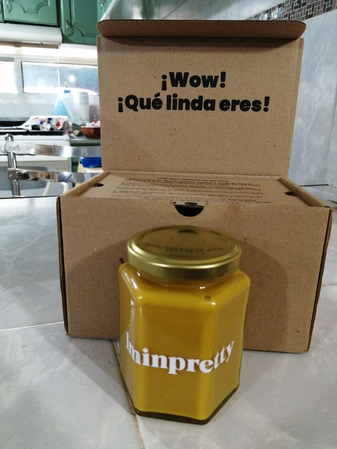 Customer photo review of Tarro de cera mágica de Vainilla