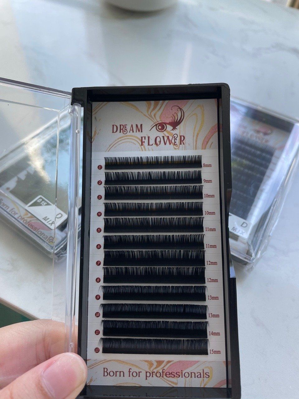 Customer photo review of Classic Eyelash Extension 0.15mm