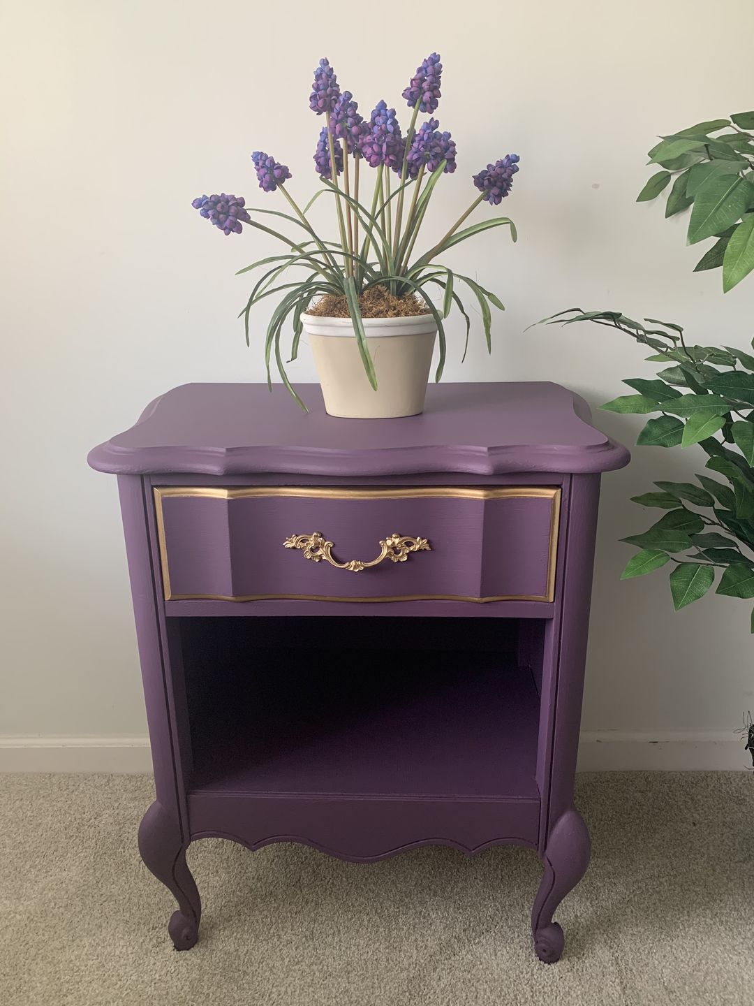 Customer photo review of Going Plum Crazy - One Step Paint