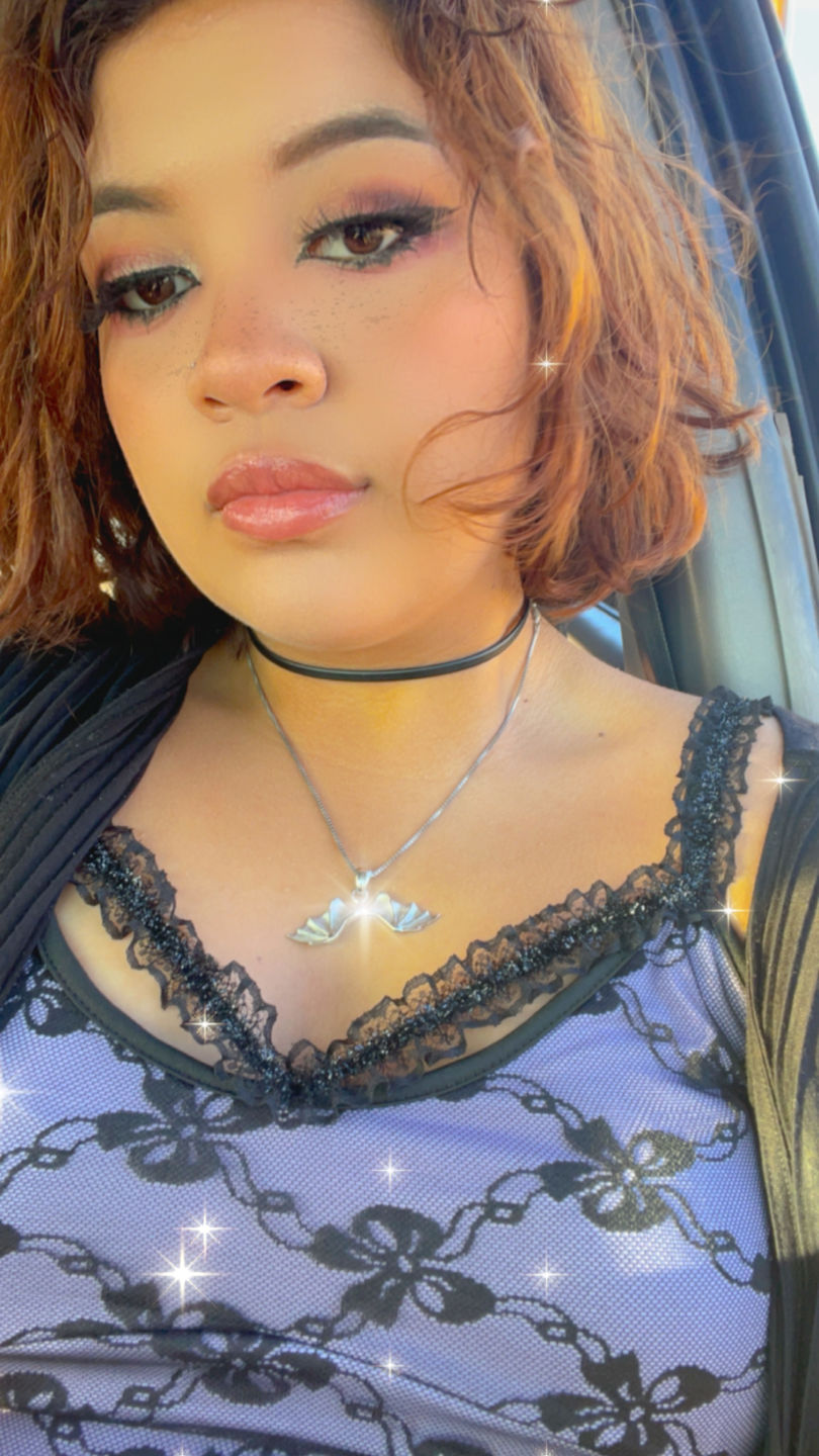 Customer photo review of DEATHWINGS PENDANT