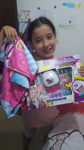 Customer photo review of Salón de uñas - Secador Incluido