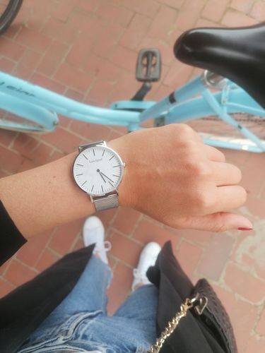 Customer photo review of World Edition Silver White