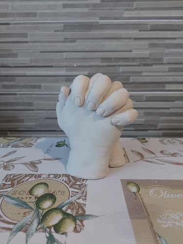 Customer photo review of Páros | Kézszobor készítő - Szett