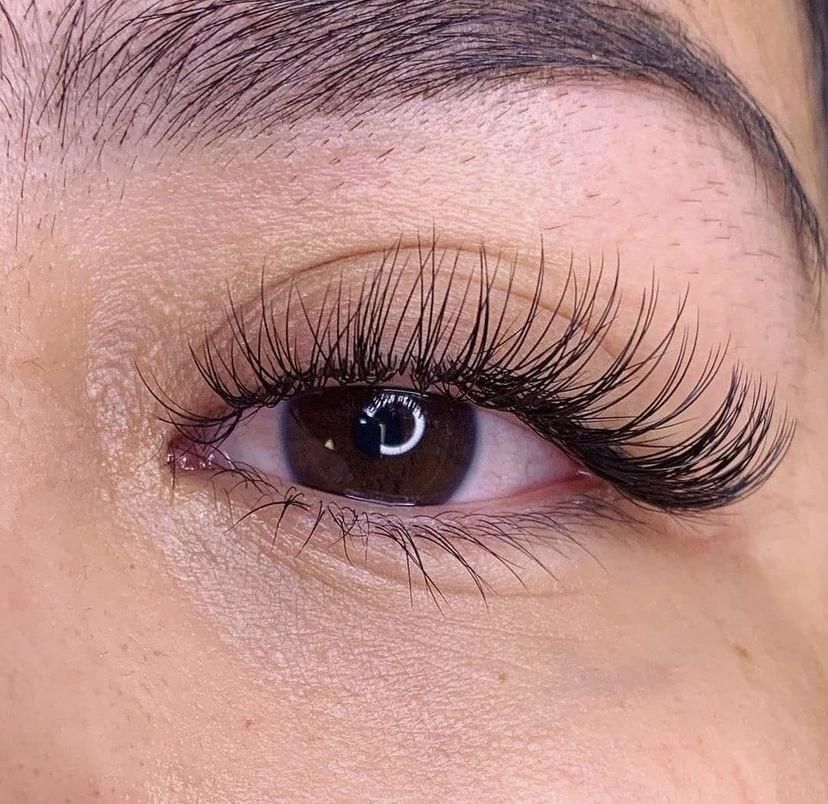 Customer photo review of Classic Eyelash Extension 0.15mm