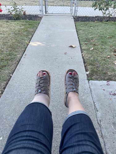 Customer photo review of The Traveler Sandal