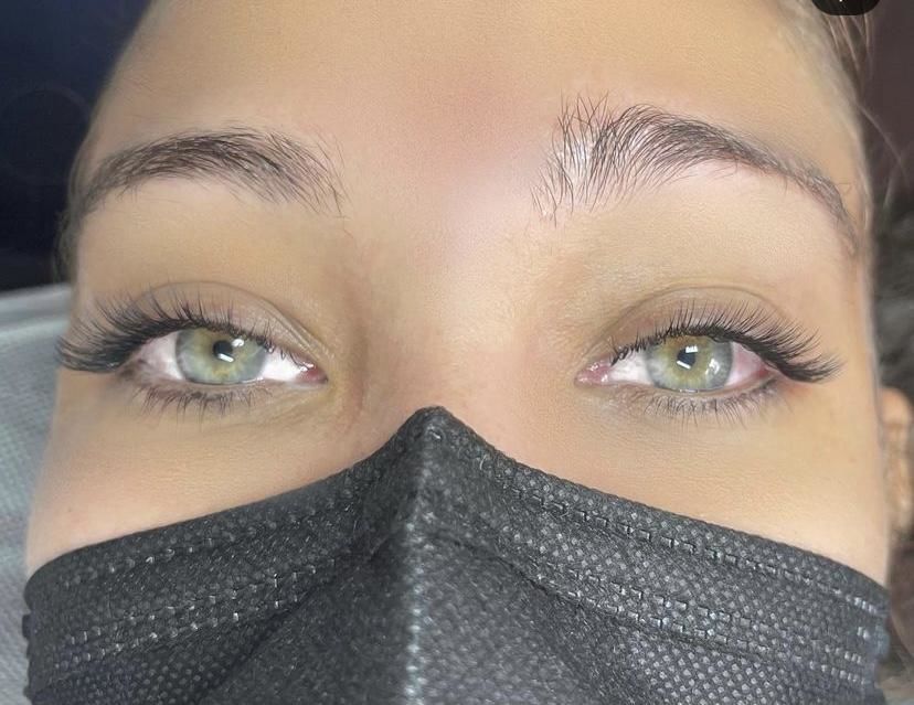 Customer photo review of Classic Eyelash Extension 0.15mm