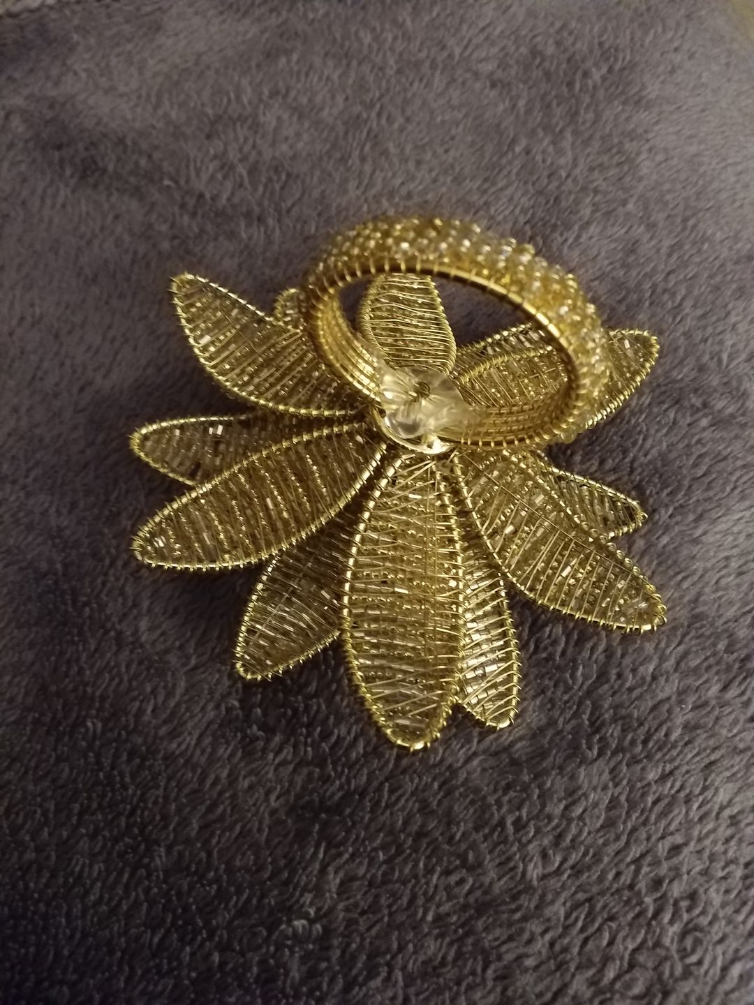 Customer photo review of Gilded Lily Napkin Rings / Set of 4 / Gold & Silver