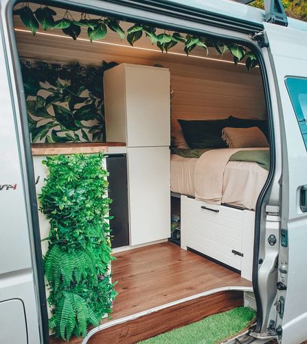 Customer photo review of Tropics Wallpaper