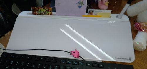 Customer photo review of DeskBoard Buddy™ (2 Pack)