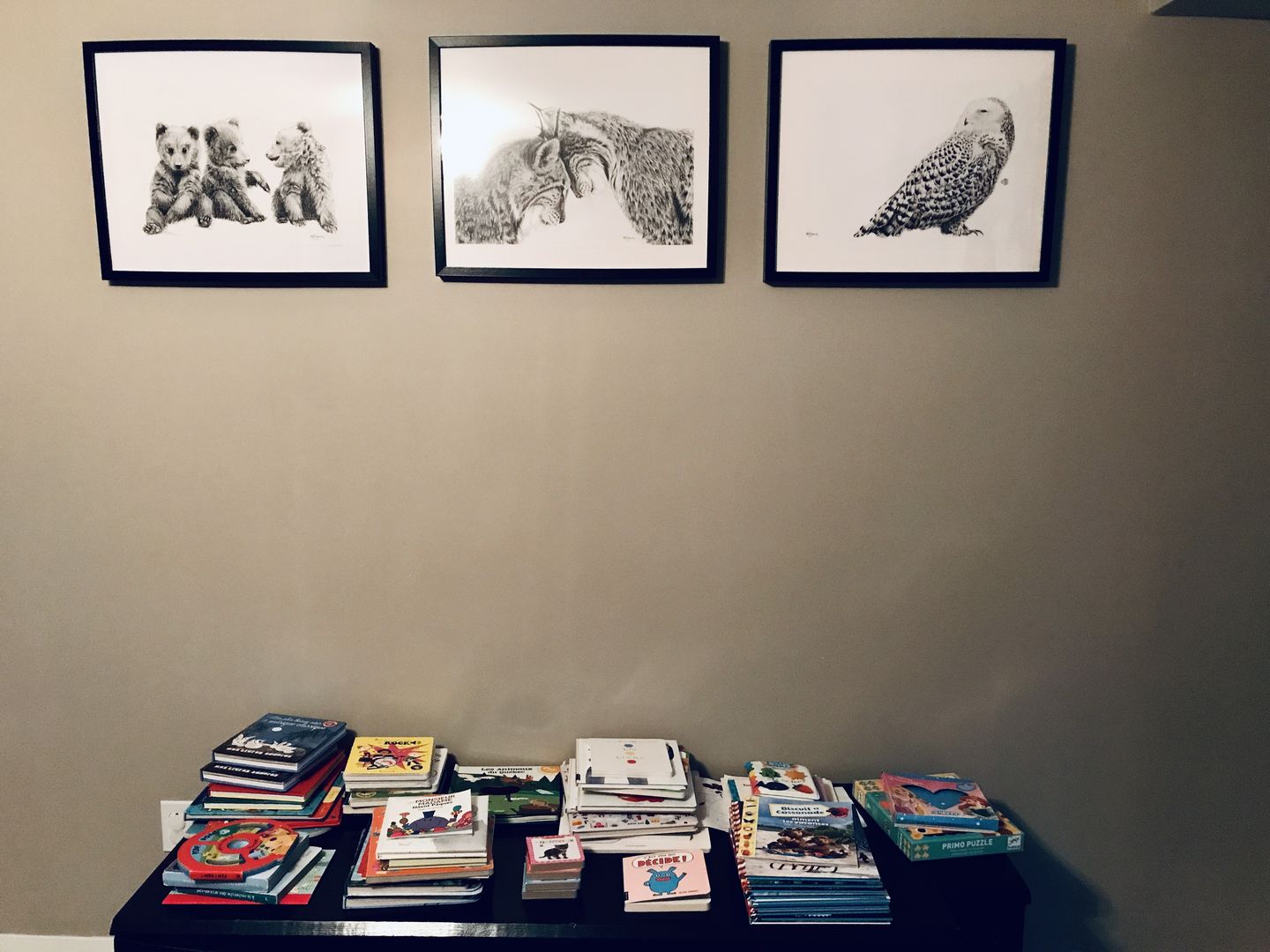 Customer photo review of Lynx in love illustration - "Social Animal" Collection