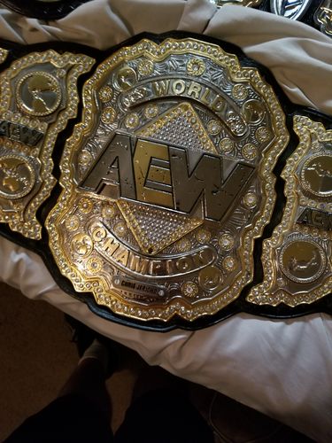 Customer photo review of AEW BELT (Tv style )