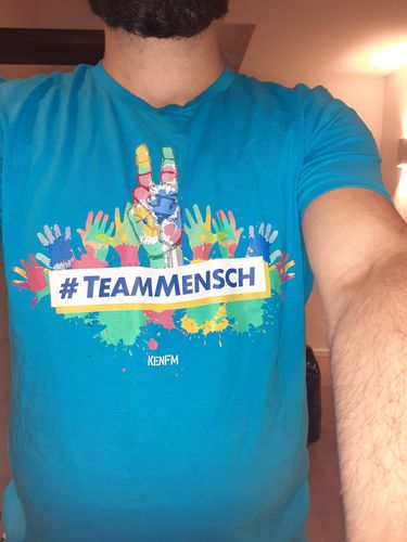 Customer photo review of KENFM ORGANIC SHIRT BUBEN • #TEAMMENSCH