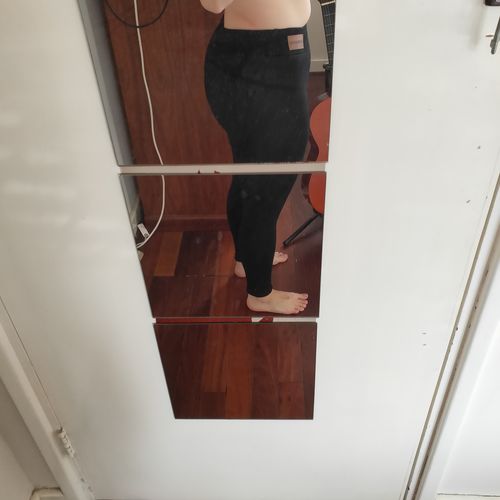 Customer photo review of Athleivate Sherpa-Cotton Leggings