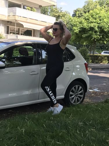 Customer photo review of SAEBIS® Damen Leggings schwarz