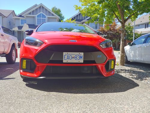 Customer photo review of Ford Focus RS MK3 Fog Light Armour