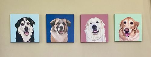 Customer photo review of Custom Wrapped PetCanva