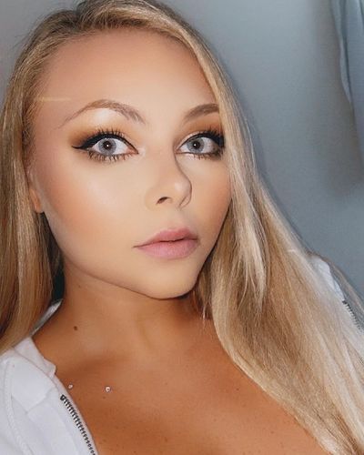 Customer photo review of Icoloured® Polar Lights Grey Colored Contact Lenses