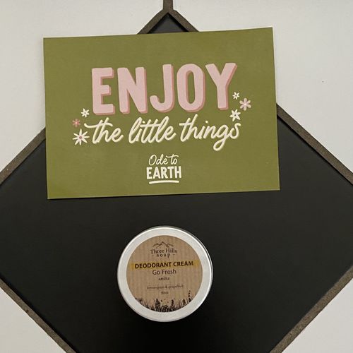 Customer photo review of Deodorant Cream - Unisex - Go Fresh