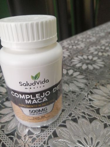 Customer photo review of Complejo de Maca (Negra, Roja y Amarilla) en cápsulas