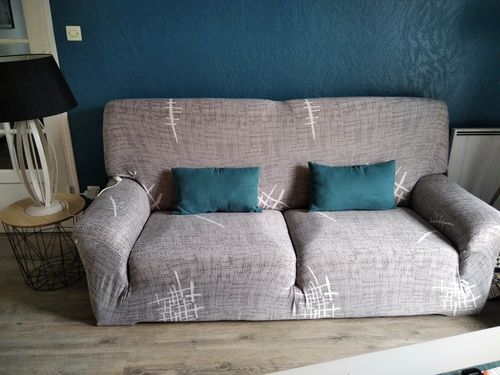 Customer photo review of Fine - Housses Extensibles de Fauteuil et Canapé - La Maison des Housses
