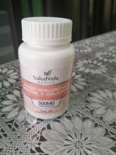 Customer photo review of Biotina, Ácido Hialurónico y Colágeno