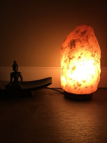 Customer photo review of Original Himalayan Salt Lamp (Large)