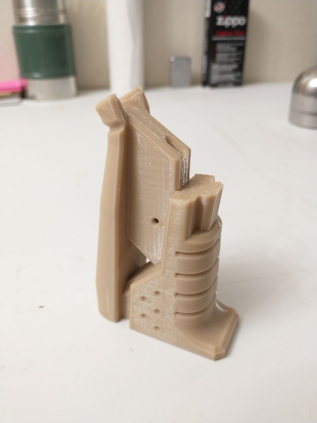 Customer photo review of Beige PETG Filament 1.75mm