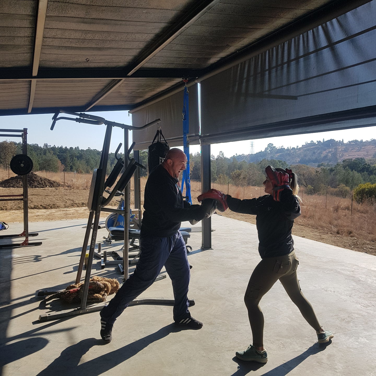 Customer photo review of GNT Cargo Leggings - Olive