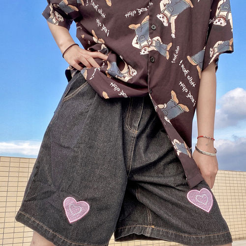 Customer photo review of Professional Heartbreaker Denim Shorts