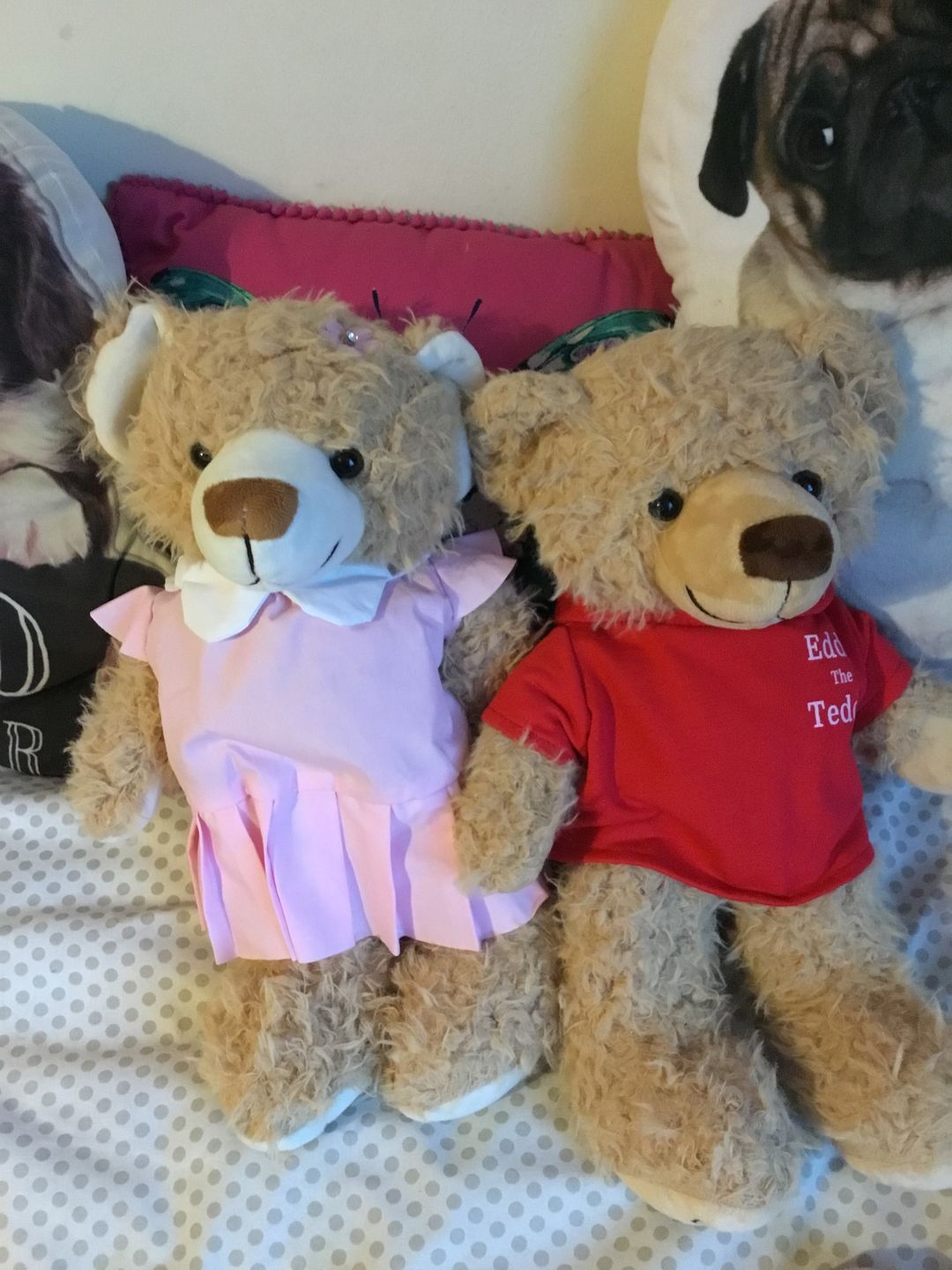 Customer photo review of Peggy The Girl Teddy Bear