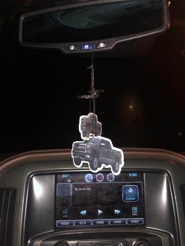 Customer photo review of Two Custom Air Fresheners
