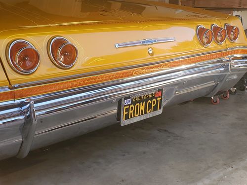 Customer photo review of 1963 CALIFORNIA LICENSE PLATE 6"x12" (156.5mm x 305mm)