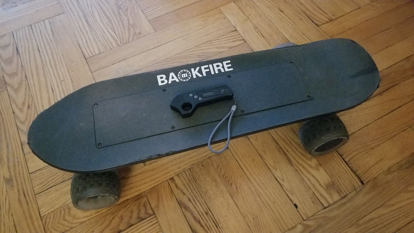 Customer photo review of Backfire R2x Wireless Remote With Oled Display For Ranger X2 / Mini